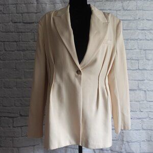NWT Zara Cream Jacket Blazer